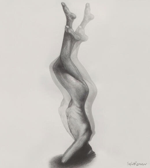Whirl No. 64 "Whirl No. 64", arte por Sofia Román en recuperación de episodio bipolar y anorexia.